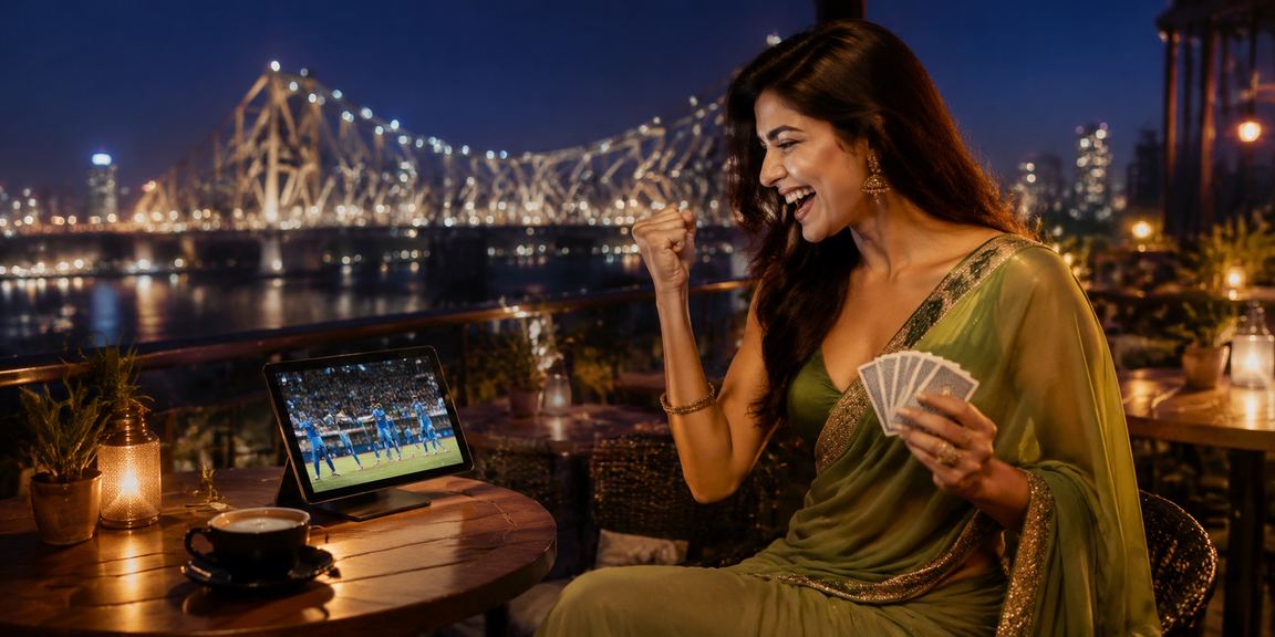 Players enjoying Teen Patti in Kolkata
